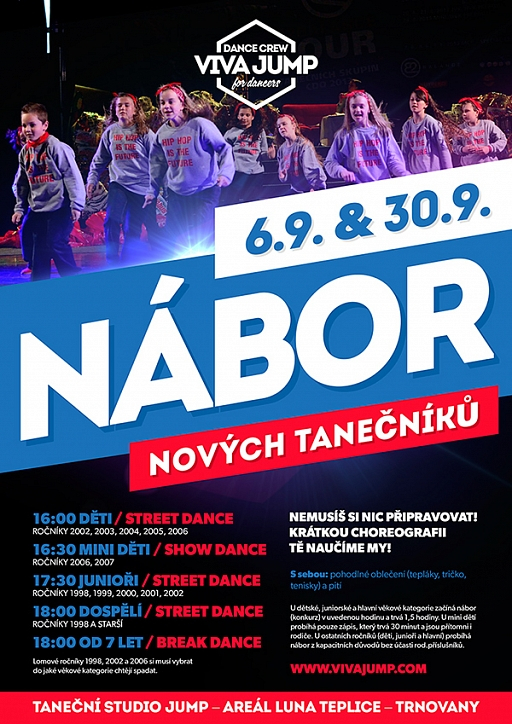 Nábor nových tanečníků!