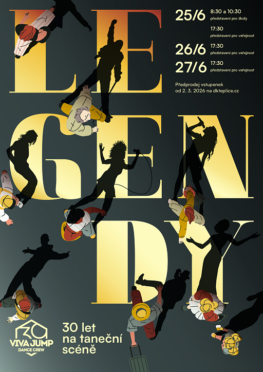 LEGENDY – VIVAjump 30 let na taneční scéně